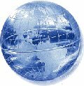 Blue globe